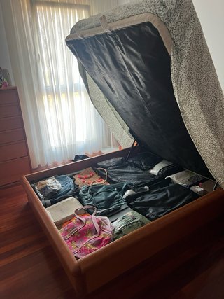 Dormitorio completo madera
