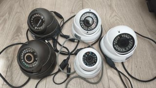 Videograbador HCVR con 7 cámaras