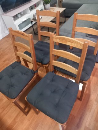 Mesa de Comedor con 4 Sillas