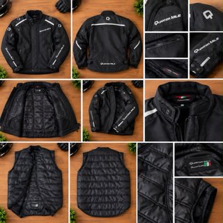 Chaqueta moto Quarter Mile + chaleco térmico Q-Dry