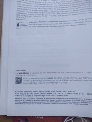 Matemáticas Anaya 2 ESO.