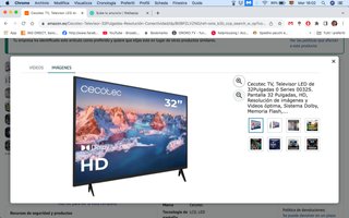 Televisor LED Cecotec 32 Pulgadas