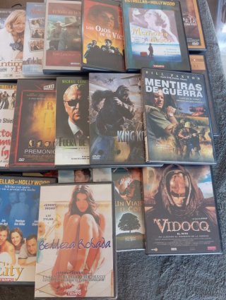 Lote 50 Películas DVD Acción, Drama, Guerra