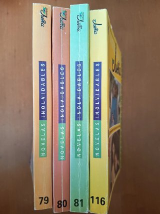 Lote 4 Novelas Harlequin Julia