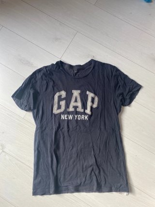 Camiseta Manga Corta Gap Negra Talla M