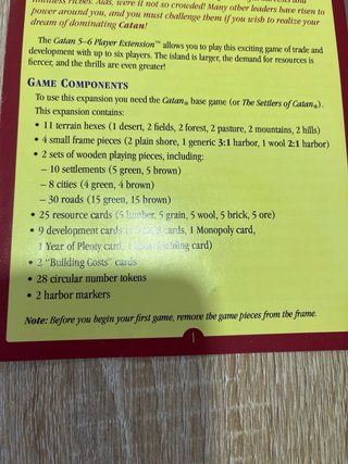 Catan Ampliación 5-6 Jugadores