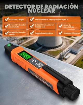 Detector de Radiación Nuclear ND01