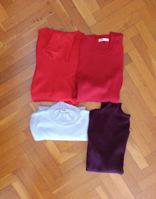Conjunto 4 Camisetas Manga Larga