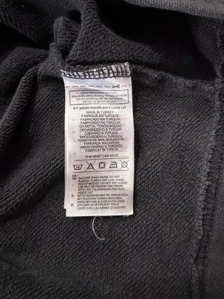 Sudadera Adidas Crop Top Negra Talla Única