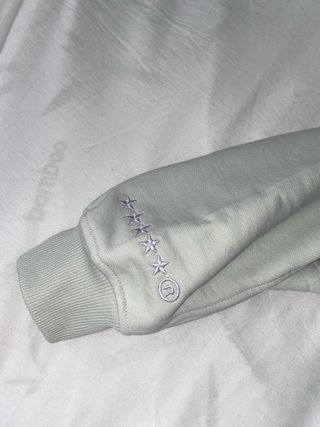 Sudadera con cremallera Fake Gods color pistacho