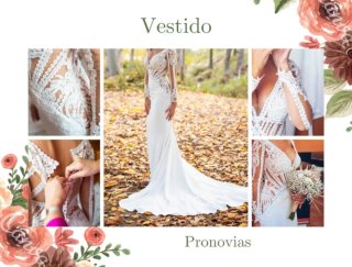 Vestido de Novia Pronovias+ complementos