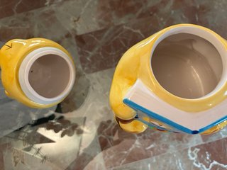 Bote Cerámico para Galletas con Forma de Oso