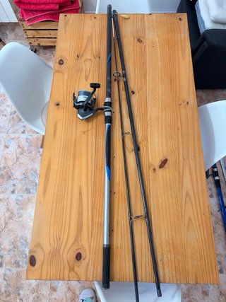 Lote 3 cañas de pescar