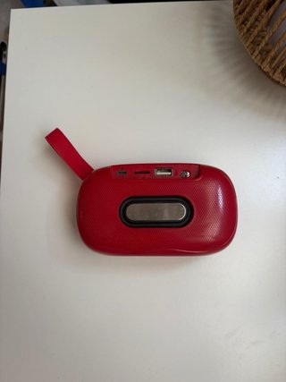 Altavoz de viaje T&G rojo