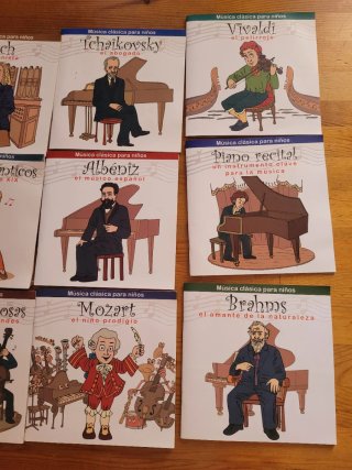 Colección Cuentos y CDs Música Clásica