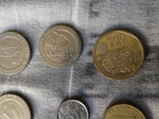 Monedas Españolas 200, 50, 10, 100, 500 Ptas