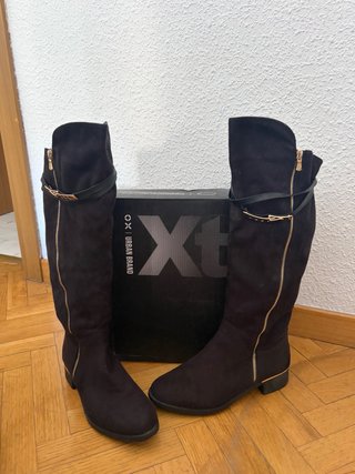Botas Altas Negras Xt