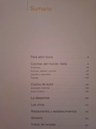 Italia - Cocinas del Mundo