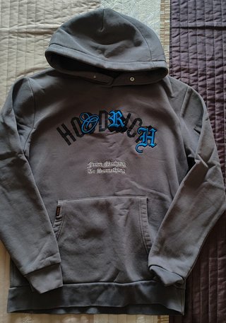Conjunto Hoodrich GRIS SUDADERA+PANTALON talla M