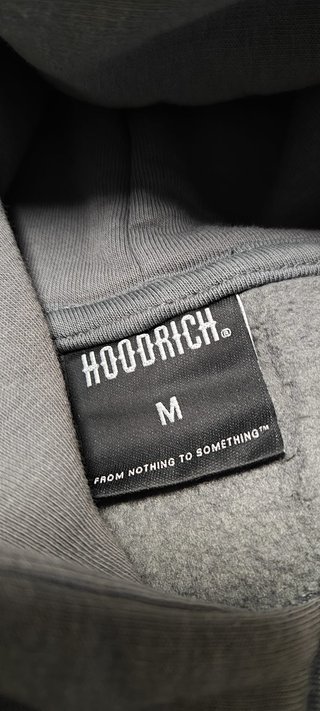 Conjunto Hoodrich GRIS SUDADERA+PANTALON talla M
