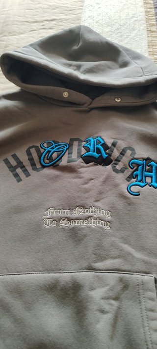 Conjunto Hoodrich GRIS SUDADERA+PANTALON talla M