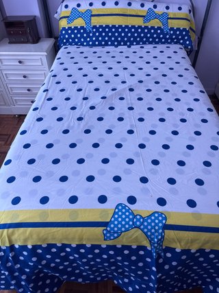 Funda nórdica, sábana y funda de almohada