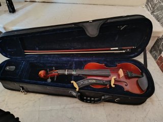 Violín Müller 3/4 con funda y arco