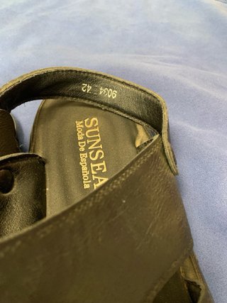 Sandalias SUNSE Hombre Talla 42 Negras