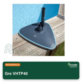 Gre VHTP40 limpiafondos triangular para piscina