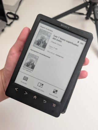 Lector de libros electrónicos Sony Reader