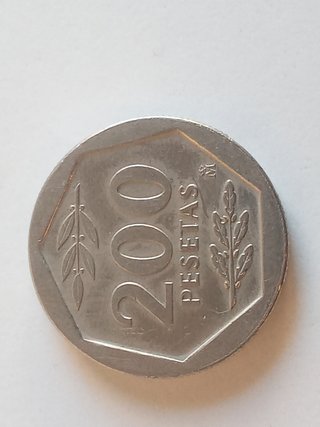 Moneda de 200 Pesetas 1986