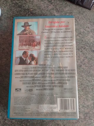 VHS Wyatt Earp Película Western Español