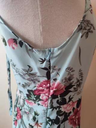 Vestido Largo Estampado Floral
