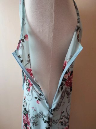 Vestido Largo Estampado Floral