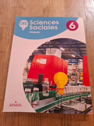 Libro de texto. Ciencias Sociales. 6 primaria.