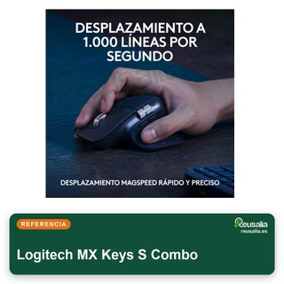 Logitech MX Keys S Combo teclado ratón
