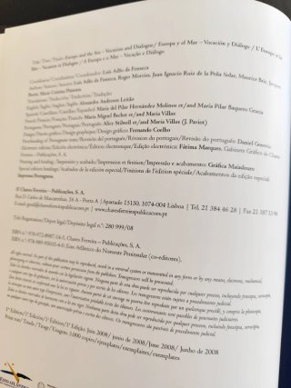 Livro: Europa y el  Mar - Vocación y diálogo