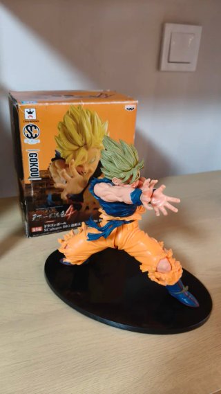 Figura Goku Super Saiyan Kamehameha Banpresto
