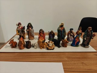 Statuine presepe ceramica