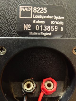 Altavoces de estantería NAD 8225