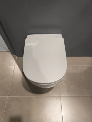 Inodoro NIC DESIGN Pie gris Porcelana