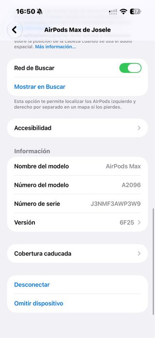 Auricolari wireless Apple Airpods Max grigio spaziale