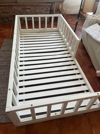 Cama Montessori con Barandilla