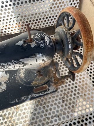 Máquina de coser antigua