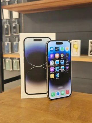 IPHONE 14 PRO 256GB PLATA BATERIA 100%