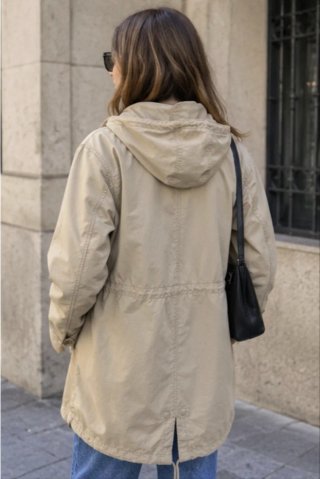 Parka Levi’s Strauss & Co. Original en color beige