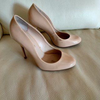 Zapatos de Tacón Zara Woman Nude