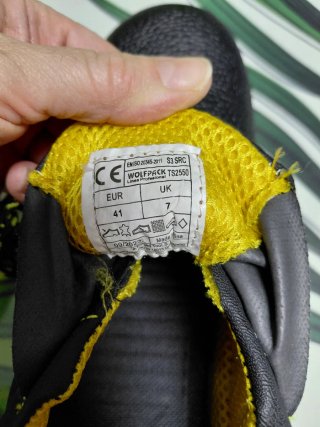 Zapatos de seguridad WOLFPACK S3 SRC Talla 41