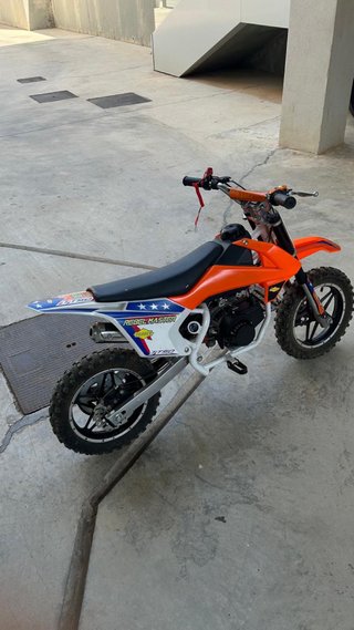 Moto Cross Infantil Rebel Master TT50