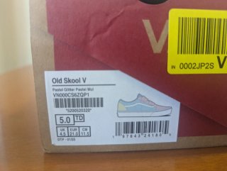 Zapatillas Vans Old Skool V Talla 21